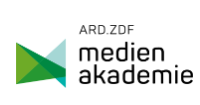 Logo of ARD.ZDF medienakademie
