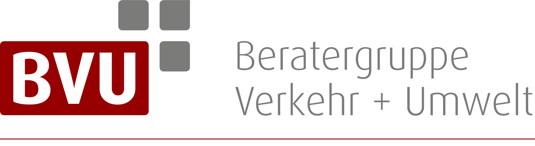 Logo of BVU Beratergruppe Verkehr + Umwelt GmbH