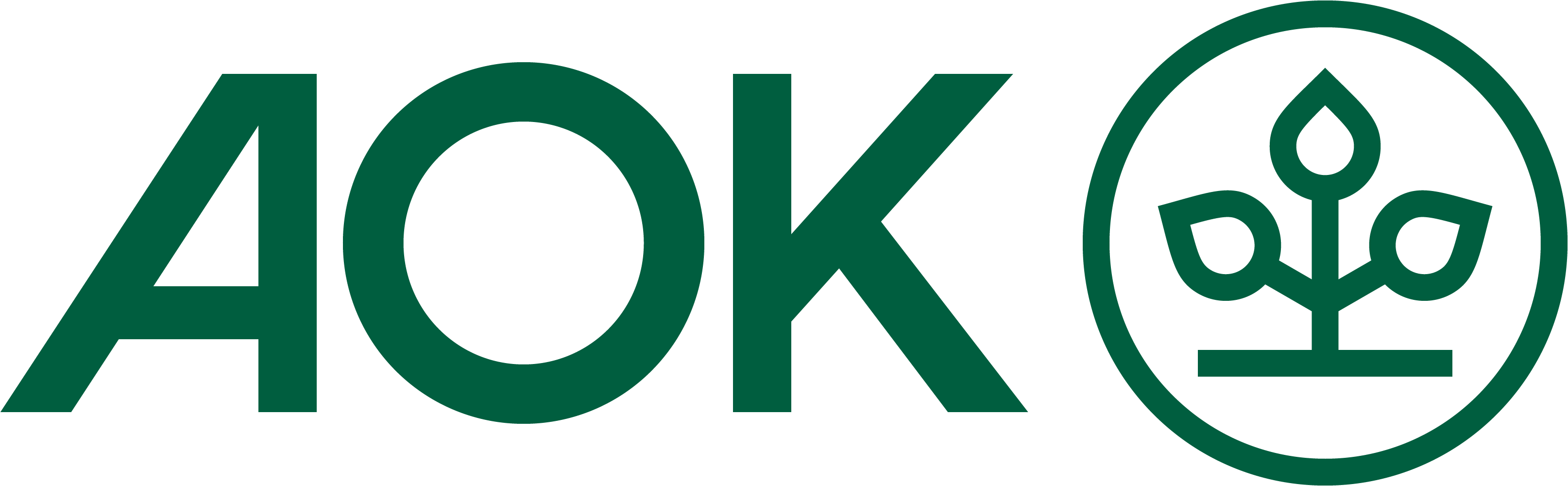 Logo of AOK Nordost. Die Gesundheitskasse.